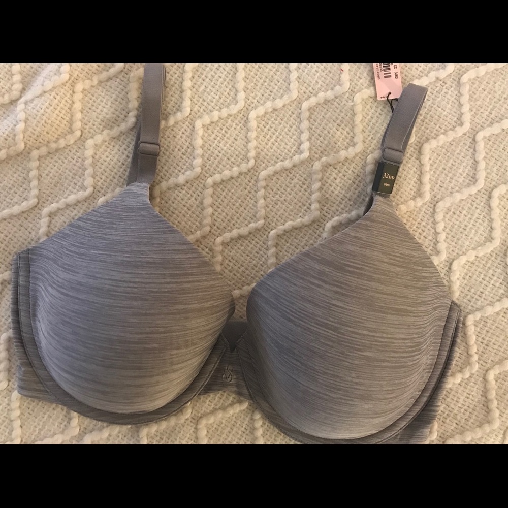 VICTORIA’S SECRET  heather gray bra - 32DD - new